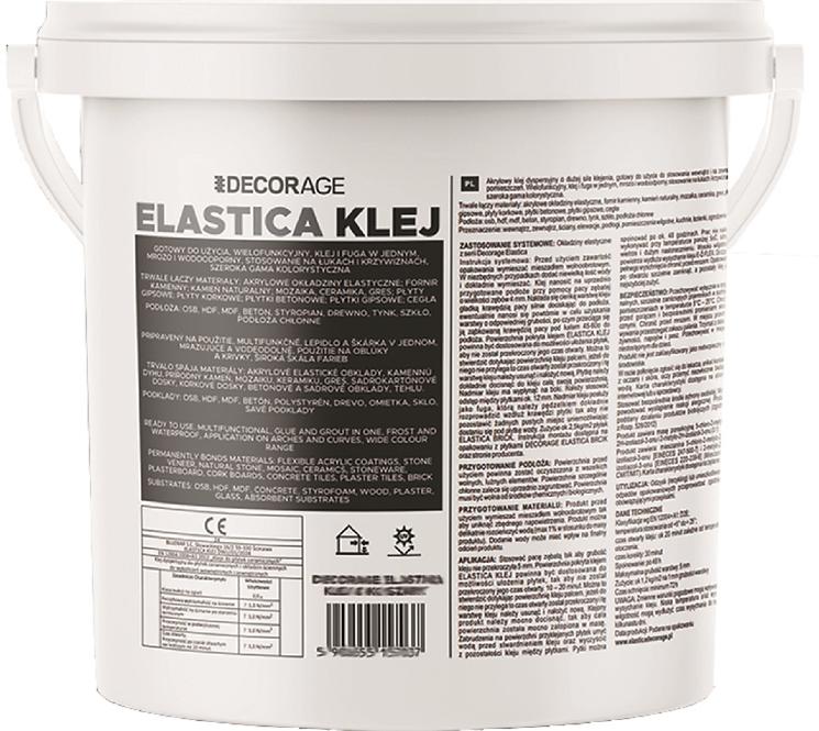 Lepidlo - Škárovacia Hmota ELASTICA Sivá 17 kg