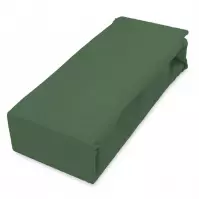 Plachta jersey s gumičkou 90x200 zelená