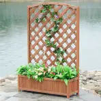Kvetináč s mriežkou H109FB-3B 90x30x135 cm