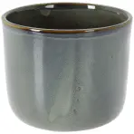 Zelený porcelánový kvetináč