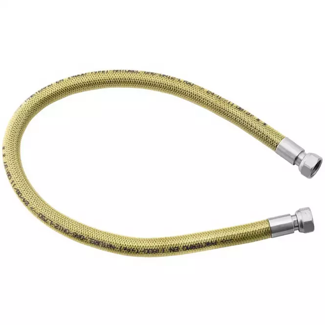 Hadica na plyn FF 1/2" 1,0 m PVC WG1000