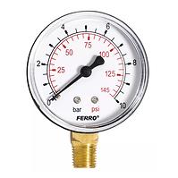 Manometer 63mm 1/4