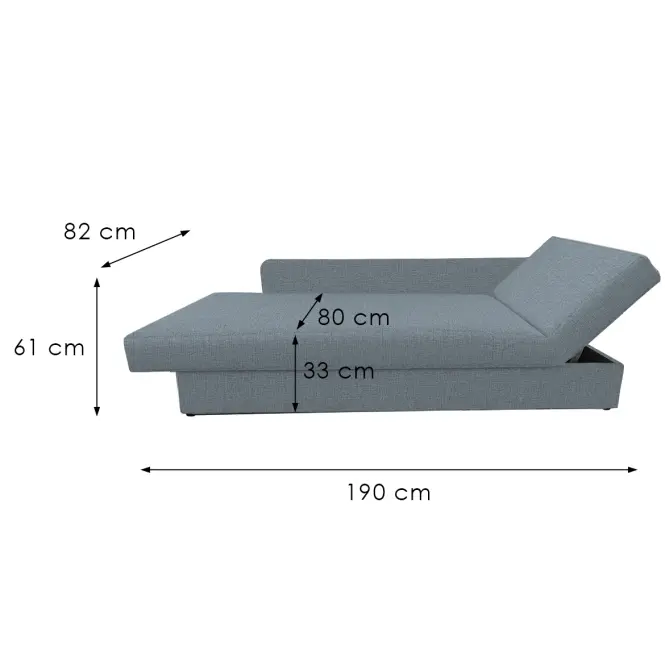 Sedačka Karol s operadlom P Barrel 74