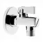 Rohový guľový ventil 1/2”  x 1/2”  s rozetou a filtrom Z1212KF
