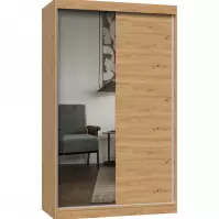 Skriňa Iga 120 Artisan A/B - zrkadlo/bez zrkadla