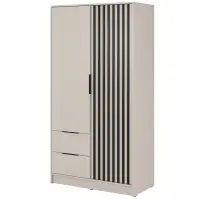 Skriňa Nelly 2d Kašmír/čierny pop