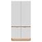 Skriňa 2d Milton Ml08 Dub Crem Torro Biela,5