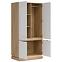 Skriňa 2d Milton Ml08 Dub Crem Torro Biela,7