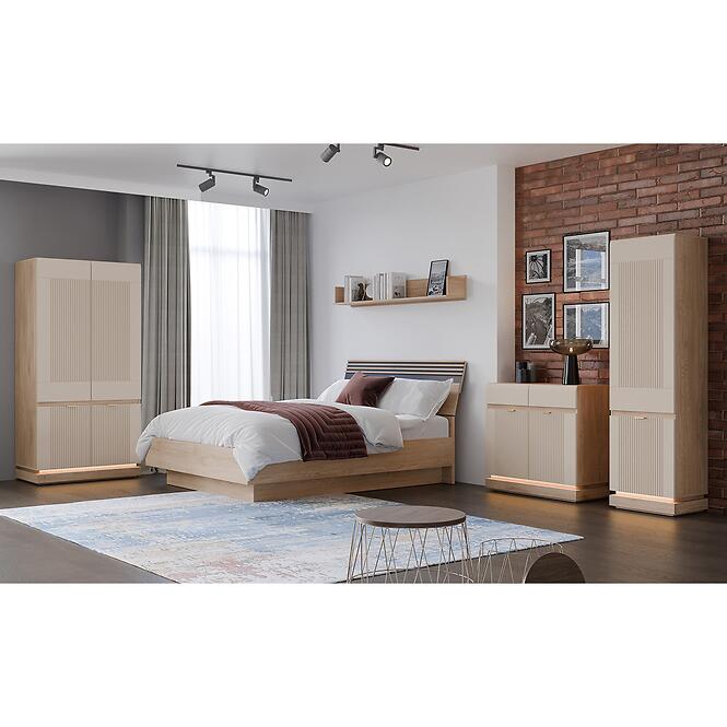 Skriňa 2d Milton Ml08 Cashmere,10