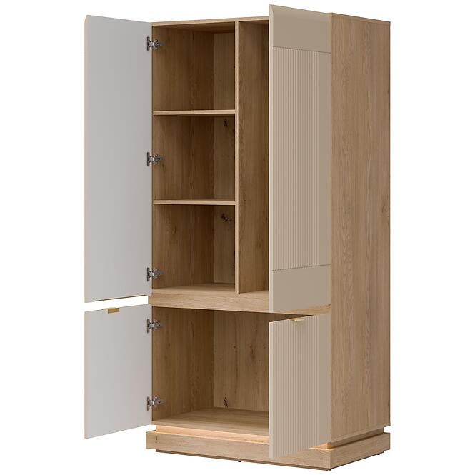 Skriňa 2d Milton Ml08 Cashmere,4