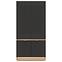 Skriňa 2d  Milton Ml08 Dub Crem Torro Antracitt,5