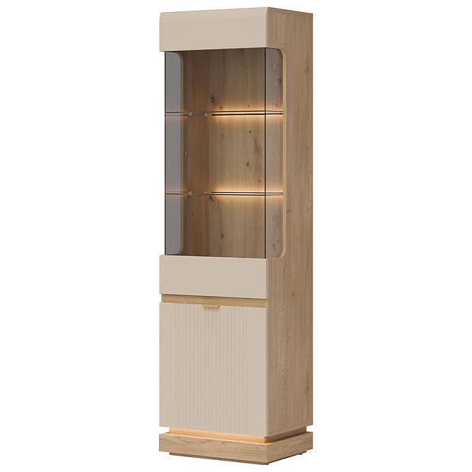 Vitrína L/P  Milton Ml05 Cashmere,3