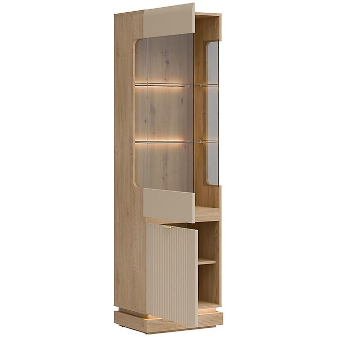 Vitrína L/P  Milton Ml05 Cashmere,7