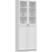 Vitrína 80cm Pafos Biela 2 2 Hdf
