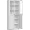 Vitrína 80cm Pafos Biela 2 2 Hdf,3