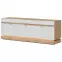 TV stolík Milton Ml01 Dub Crem Torro Biela