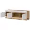 TV stolík Milton Ml01 Dub Crem Torro Biela,3