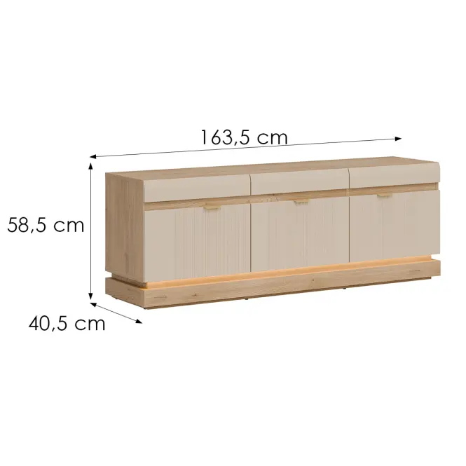 TV stolík Milton Ml01 Cashmere