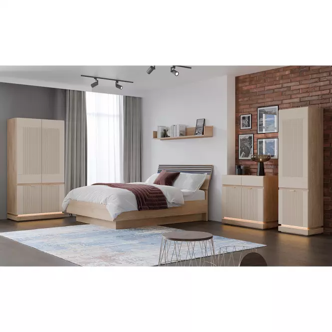 TV stolík Milton Ml01 Dub Crem Torro Kremona