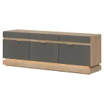 TV stolík Milton Ml01 Dub Crem Torro Sivá