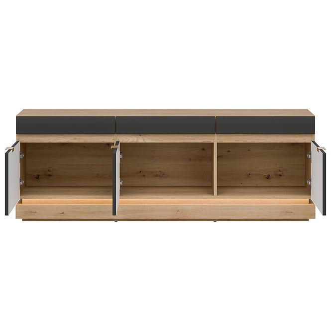 TV stolík Milton Ml01 Dub Crem Torro Antracit,5