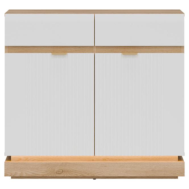 Komoda Milton ML02 dub crem torro biela,3