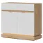 Komoda Milton ML02 dub crem torro biela,4