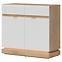 Komoda Milton ML02 dub crem torro biela,4