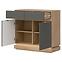 Komoda Milton ML02 dub crem torro sivý,5