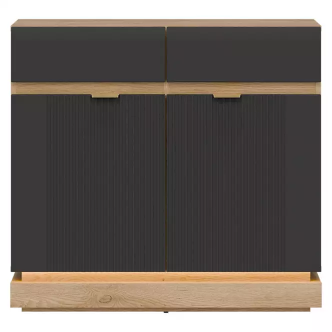 Komoda Milton ML02 dub crem torro antracit