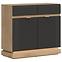 Komoda Milton ML02 dub crem torro antracyt