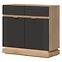 Komoda Milton ML02 dub crem torro antracyt,4