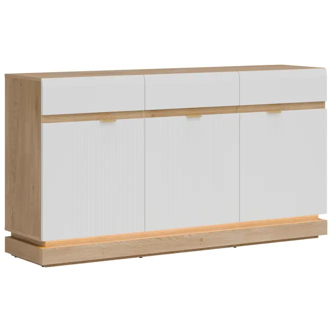 Komoda Milton ML03 dub crem torro biela