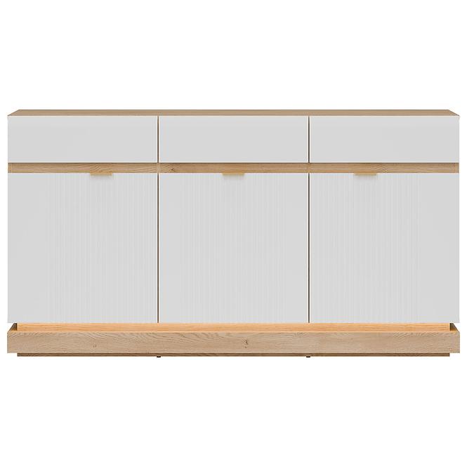 Komoda Milton ML03 dub crem torro biela,3