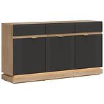 Komoda Milton ML03 dub crem torro antracyt