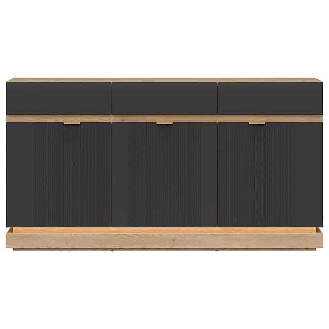 Komoda Milton ML03 dub crem torro antracyt,3