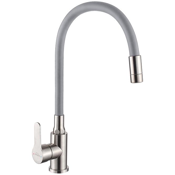 Drezová batéria Ksanti Inox sivá