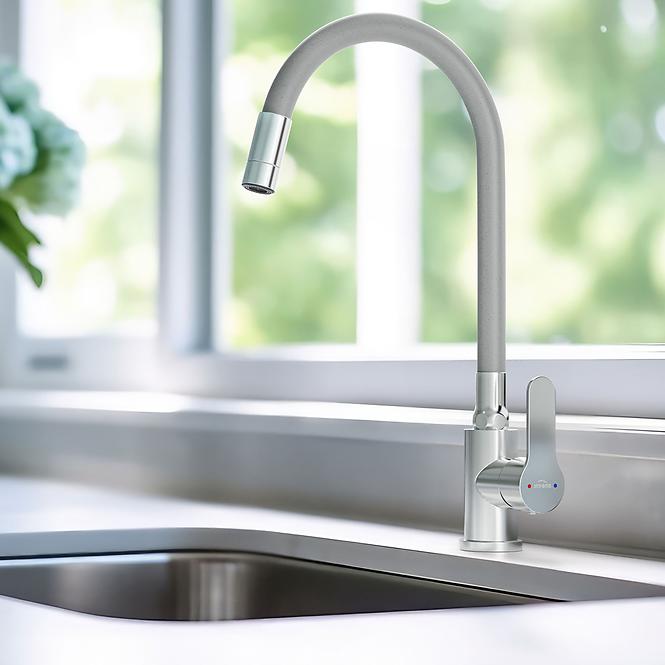 Drezová batéria Ksanti Inox sivá