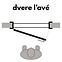 Dvere vnútorné Villena 3 60L dub európsky B639,2