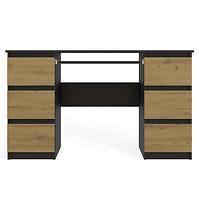 Písací stôl Kuba Antracit/Artisan Antracit