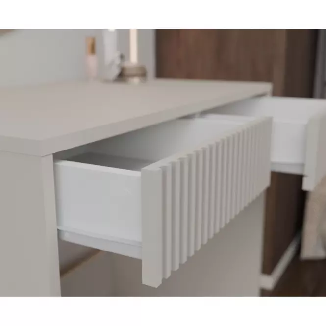 Toaletný stolík Marina 2s Slim Kašmír