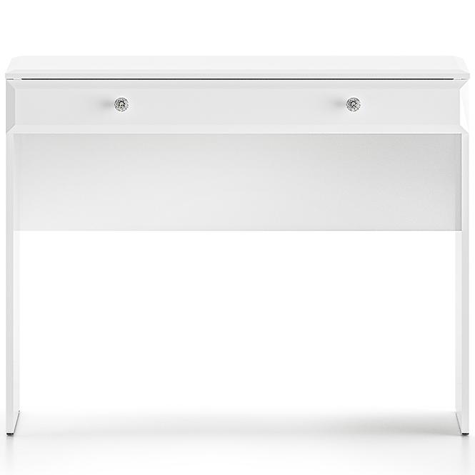 Toaletný stolík Glamour 0501 Lesklá biela,2