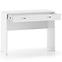 Toaletný stolík Glamour 0501 Lesklá biela,4