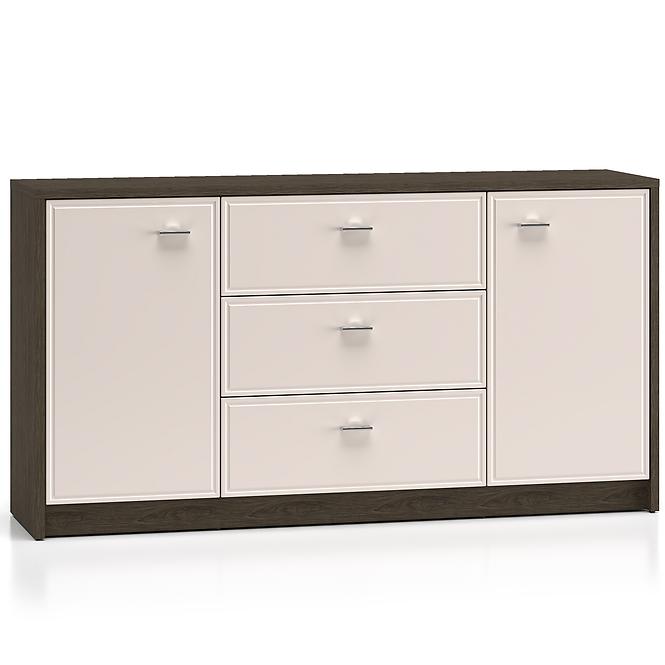 36LG+SYS.AVANTE 04 KOMODA DĄB WINDMILL DARK/CASHMERE