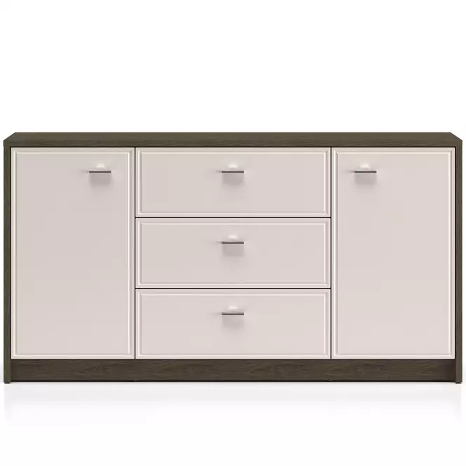 36LG+SYS.AVANTE 04 KOMODA DĄB WINDMILL DARK/CASHMERE