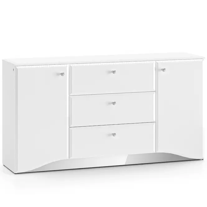 36LG+SYS GLAMOUR 02 KOMODA BIAŁY POŁYSK
