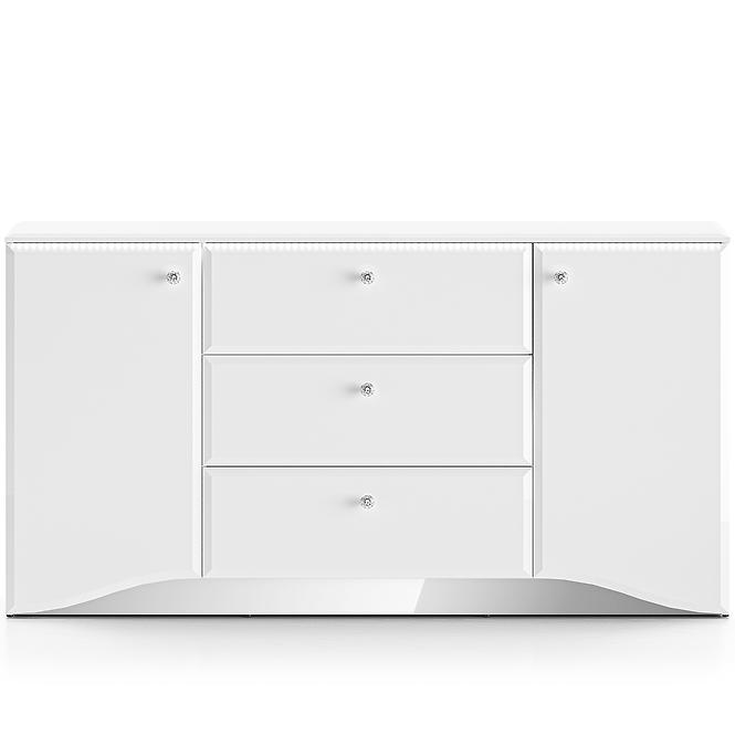 36LG+SYS GLAMOUR 02 KOMODA BIAŁY POŁYSK