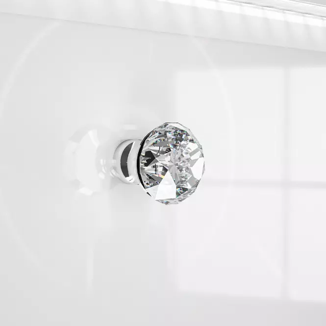36LG+SYS GLAMOUR 02 KOMODA BIAŁY POŁYSK