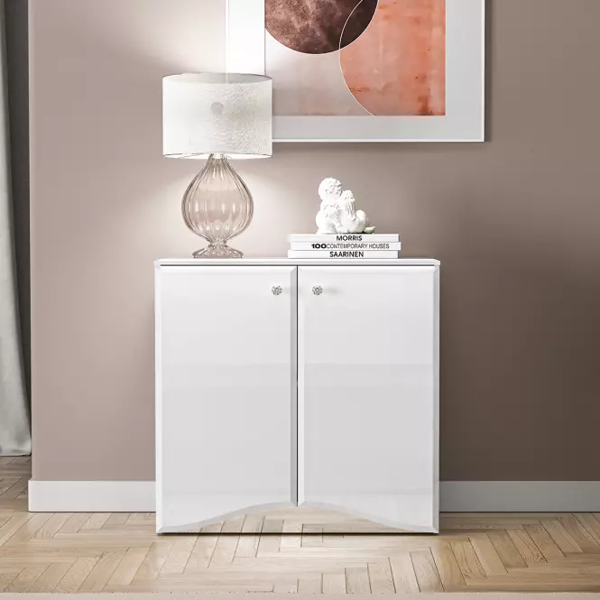 36LG+SYS GLAMOUR 09 KOMODA BIAŁY POŁYSK