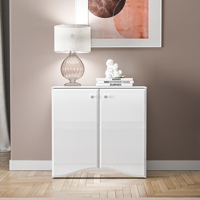 36LG+SYS GLAMOUR 09 KOMODA BIAŁY POŁYSK